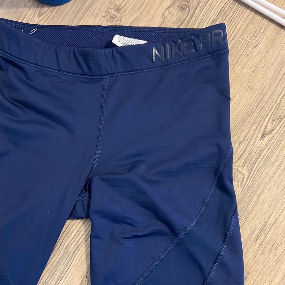 Nike Pro Blue Leggings